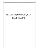 Trắc nghiệm khách quan Địa lý lớp 8