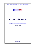 Lý thuyết mạch - ThS. Nguyễn Quốc Dinh