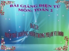 Bài giảng Phép trừ (không nhớ) trong phạm vi 1000 - Toán 2 - GV.Lê Văn Hải
