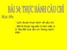 Bài giảng Công nghệ 8 bài 54: Thực hành - Cầu chì