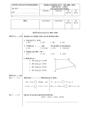 Đề kiểm tra cuối HK1 Toán và Tiếng Việt 4 - Trường TH Nguyễn Bỉnh Khiêm (2009-2010)