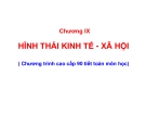 Bài giảng Hình thái kinh tế - xã hội
