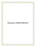 Kế hoạch số 35/KH-UBND 2013