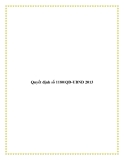 Quyết định số 1180/QĐ-UBND 2013