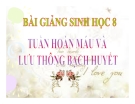 Bài giảng Sinh học 8 bài 16: Tuần hoàn máu và lưu thông bạch huyết