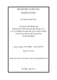 Tóm tắt luận văn thạc sĩ: Vận dụng mô hình APT trong đo lường rủi ro hệ thống của các cổ phiếu ngành sản xuất thực phẩm tại sở giao dịch chứng khoán TP Hồ Chí Minh