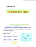 Bài giảng Cơ lưu chất: Chương 2 - PGS.TS.Nguyễn Thị Bảy