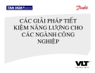 Các giải pháp tiết kiệm năng lượng cho các ngành công nghệp