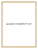 Quyết định số 1682/QĐ-BGTVT 2013
