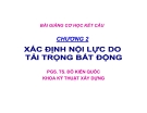 Bài giảng Cơ học kết cấu: Chương 2 - PGS.TS.Đỗ Kiến Quốc