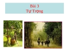 Bài giảng GDCD 7 bài 3: Tự trọng