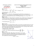 Đề thi tuyển sinh môn Toán 10 - Sở GD&ĐT Thừa Thiên Huế (2012-2013)