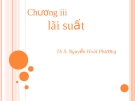 Bài giảng Lãi suất - Ths.Nguyễn Hoài Phương