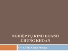 Bài giảng Nghiệp vụ ngân hàng thương mại: Chương 8 - GV.Lê Thị Khánh Phương