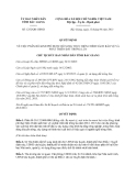 Quyết định 1252/QĐ-UBND