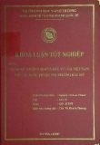 Khóa luận tốt nghiệp: Quan hệ thương mại và đầu tư của Việt Nam với các nước thuộc thị trường Bắc Mỹ