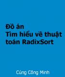 Đồ án Tìm hiểu về thuật toán RadixSort - Củng Công Minh