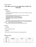 Giáo án bài 9: Tổng hợp phân tích lực. ĐK cân bằng chất điểm - Vật lý 10 - GV.T.Đ.Lý