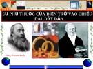 Bài 7: Sự phụ thuộc của ĐT vào chiều dài dây dẫn - Bài giảng điện tử Vật lý 9 - B.Q.Thanh