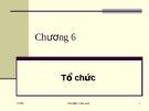 Bài giảng về Quản trị học: Chương 6