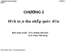 Bài giảng Kinh tế học vĩ mô: Chương 2 - Th.S. Hoàng Văn Kình