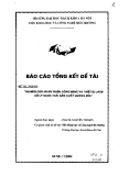 Báo cáo khoa học: Nghiên cứu hoàn thiện công nghệ và thiết bị UASB xử lý nước thải sản xuất đường mía