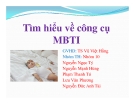 Tiểu luận: Tìm hiểu về công cụ MBTI