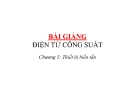 Bài giảng Điện tử công suất: Chương 5 - Thiết bị biến tần
