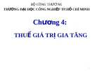 Bài giảng Thuế ứng dụng: Chương 4 - ThS. Văn Thị Quý