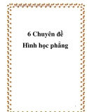 6 Chuyên đề ôn thi ĐH-CĐ phần Hình học phẳng