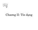 Bài giảng Lý thuyết tài chính tiền tệ: Chương 2