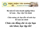 Bài giảng Kế toán tài chính: Chương 1 - Học viện Tài chính