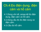 Bài giảng Chương trình đo điện tử: Chương 4 - Ngô Văn Kỳ