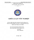 Khóa luận tốt nghiệp Kế toán: Kế toán bán mặt hàng máy vi tính tại Công Ty Cổ Phần Phát Triển Đầu Tư Công Nghệ Và Thiết Bị Tùng Anh