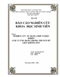 Báo cáo NCKH SV: Nghiên cứu sử dụng chip vi điều khiển  AVR và ứng dụng trong mạng dữ liệu không dây