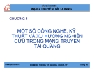 Bài giảng Mạng truyền tải quang: Chương 4