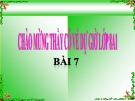 Bài giảng Lịch sử 8 bài 7: Phong trào công nhân quốc tế cuối thế kỉ 19 - đầu thế kỉ 20