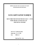 Sáng kiến kinh nghiệm: Một số biện pháp kể cho trẻ mẫu giáo 5-6 tuổi nghe chuyện cổ tích Tấm Cám  theo hướng tích hợp - GV: V.Phương Thảo