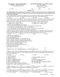 Đề thi thử ĐH môn Hóa - THPT Hồng Bàng năm 2014 đề 673