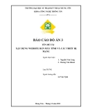 Báo cáo đồ án: Xây dựng Website bán máy tính và các thiết bị mạng