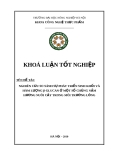 Khóa luận Nghiên cứu so sánh sự phát triển sinh khối và hàm lượng β-Glucan ở một ố chủng nấm hương nuôi cấy trong môi trường lỏng