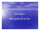 Bài giảng Quản trị dự án - Chương 1: Tổng quan về dự án