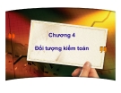 Bài giảng môn Lý thuyết kiểm toán: Chương 4