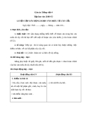 Bài Tập làm văn: Luyện tập dựng đoạn văn tả cây - Giáo án Tiếng việt 4 - GV.N.Phương Hà