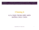 Bài giảng Lý thuyết kinh tế học vi mô: Chương 6 - GV. Đinh Thiện Đức