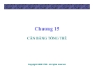 Bài giảng Lý thuyết kinh tế học vi mô: Chương 15 - GV. Đinh Thiện Đức
