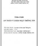 Giáo trình An toàn và bảo mật thông tin: Phần 2