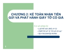 Bài giảng Kế toán ngân hàng thương mại: Chương 2 - Lê Việt Thủy