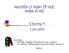 Bài giảng Nguyên lý kinh tế học vĩ mô: Chương 9