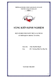 Sáng kiến kinh nghiệm: Một số biện pháp giúp trẻ 24 - 36 tháng có thói quen ăn uống